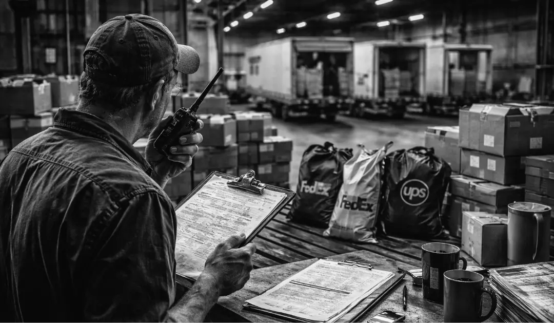 Managing multiple shipping providers takes real-time coordination on the warehouse floor.